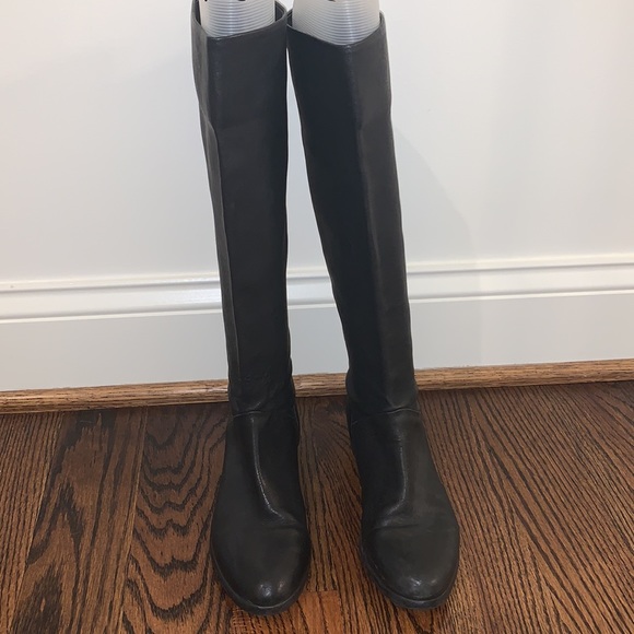 J. Crew Black Knee High Boots - Picture 2 of 6
